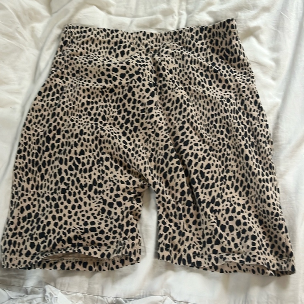 Brandy Melville Cheetah print biker shorts
